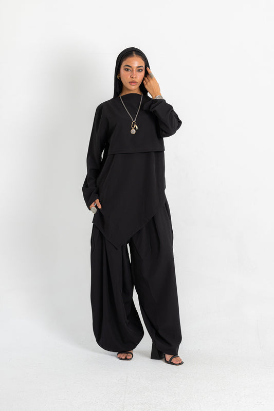 Split Hem Pants