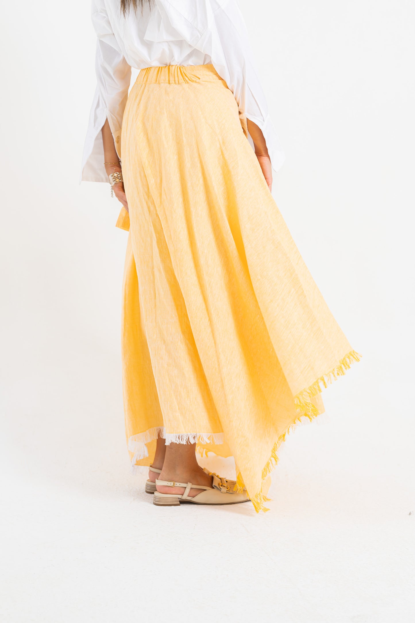 linen skirt