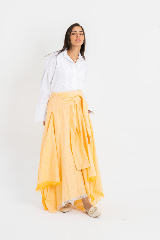 linen skirt